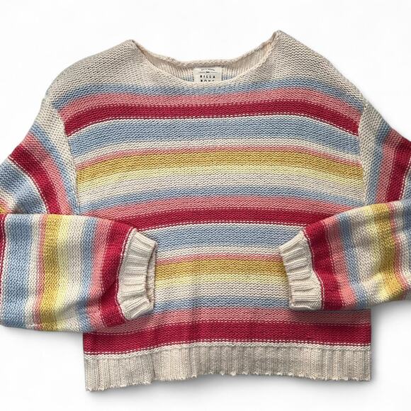 Billabong Striped Sweater - Size medium - Picture 1 of 6